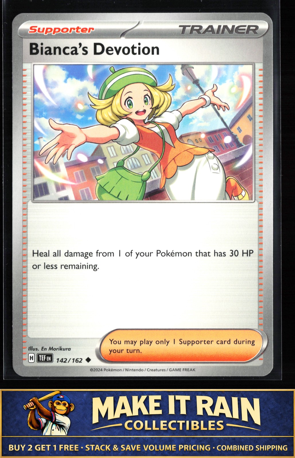 Bianca's Devotion SV05: Temporal Forces #142/162 Pokemon