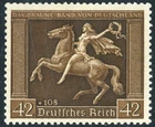 GERMANY 1938 BROWN RIBBON, MUNICH #B119 MINT H !! V188