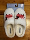 Women’s Aeropostale Dachshund "You Are One Hot Dog" Ivory Slippers Size L (9/10) — photo 2