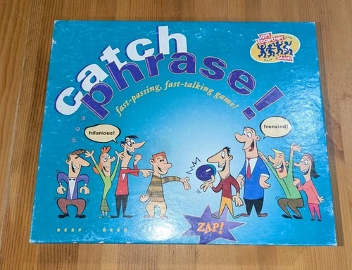 Original Catch Phrase Board Game Vintage 1994 Parker Brothers 100% Complete Word