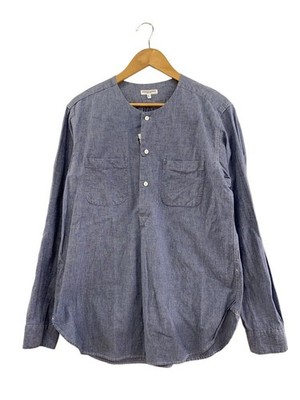 Mens Engineered Garments Engineered Garments Long Sleeve Shirt L Cotton BLU Irvi