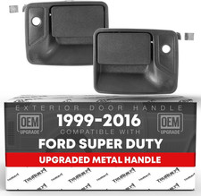 Exterior Front Driver and Passenger Door Handle Replacement, Upgraded Metal - Co