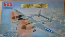 P-38 Kit by GWS (Grand Wing Servo) New in Box