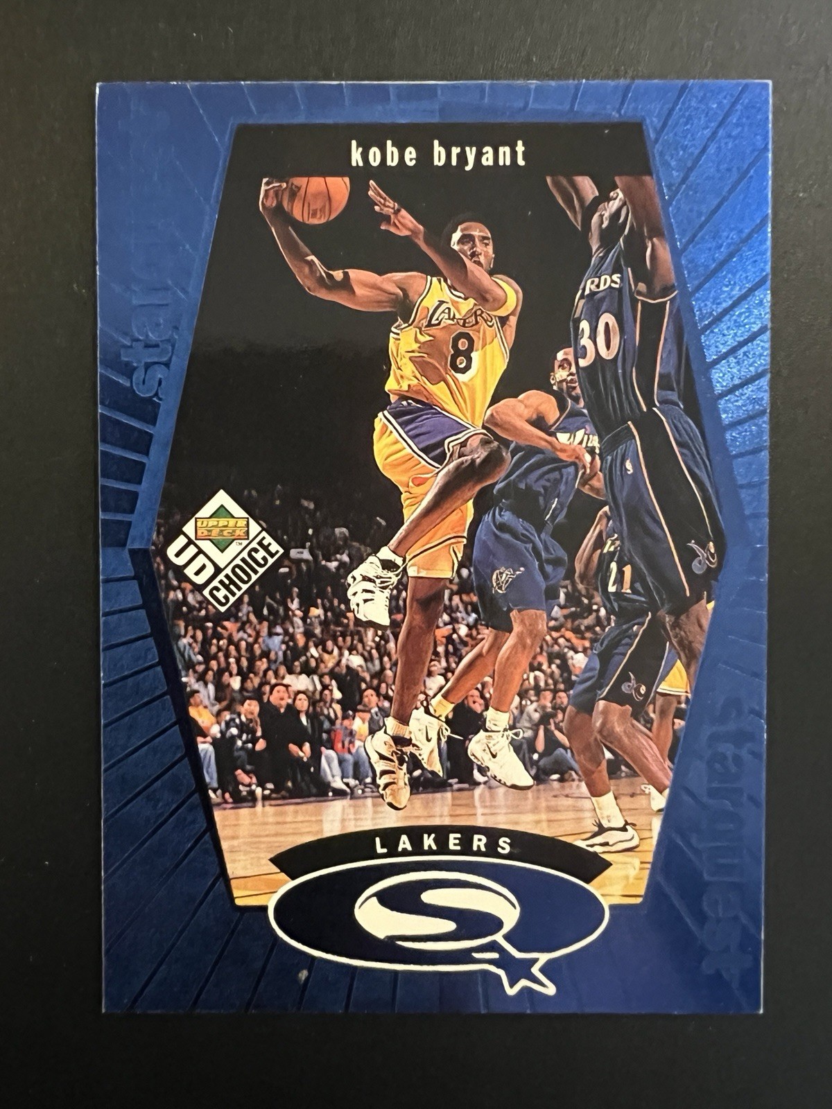 1998-99 Upper Deck UD Choice Starquest Kobe Bryant #SQ13 Blue LA Lakers