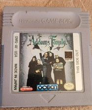 Nintendo Gameboy 1991 Addams Family Game