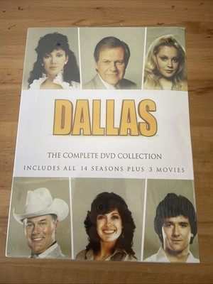 Dallas: The Complete TV Series Season 1-14+3 Movies (DVD 57-Disc