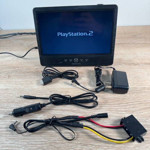 Sony Playstation 2 PS2 Slim 10" LCD Portable Screen CAR HOME Monitor Setup