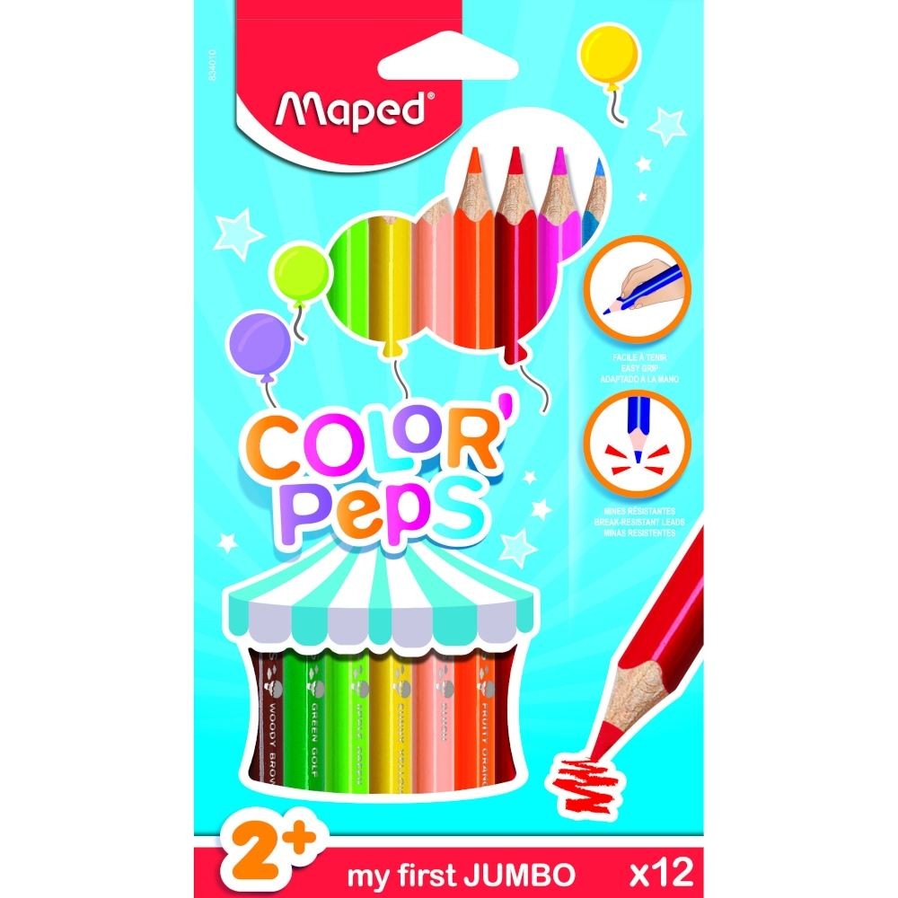 Maped Color' Peps My First Jumbo Coloured Pencils
