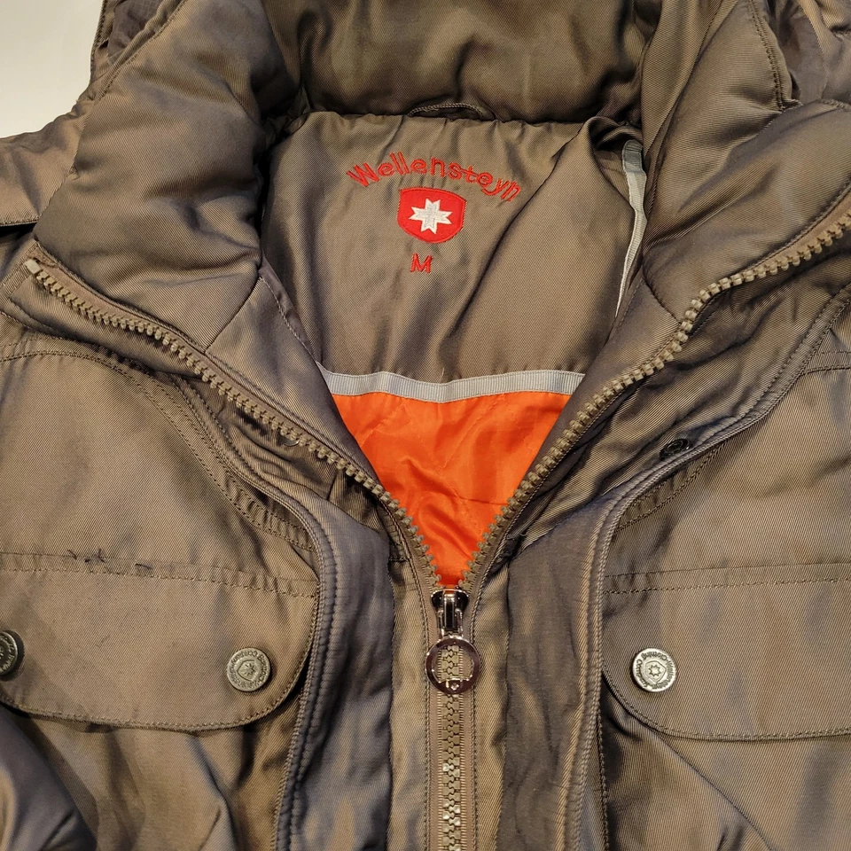 Chaqueta Abrigo Wellensteyn Motoro Bomber Cremallera Completa Impermeable Costuras Grabadas Talla Med Foto 4 de 4