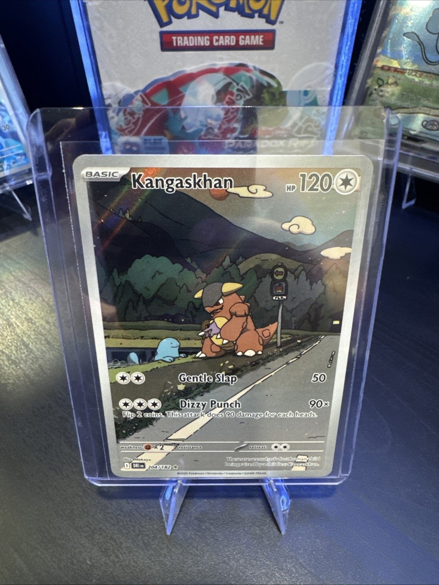 Kangaskhan 204/182 Destined Rivals Pokémon Card Illustration