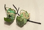 vintage G.I. GI JOE gijoe MAIL-AWAY PARACHUTE x2 parts lot FREE SHIP