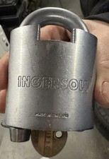 Unbreakable ! Ingersoll Impregnable high-security padlock,