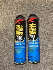 Great Stuff Pro Series Window  Door Sealant 2 20 Oz Cans Dow Polyurethane Foam