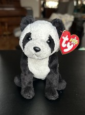 2000 TY Beanie Baby CHINA the Panda 7 inch Case Included 