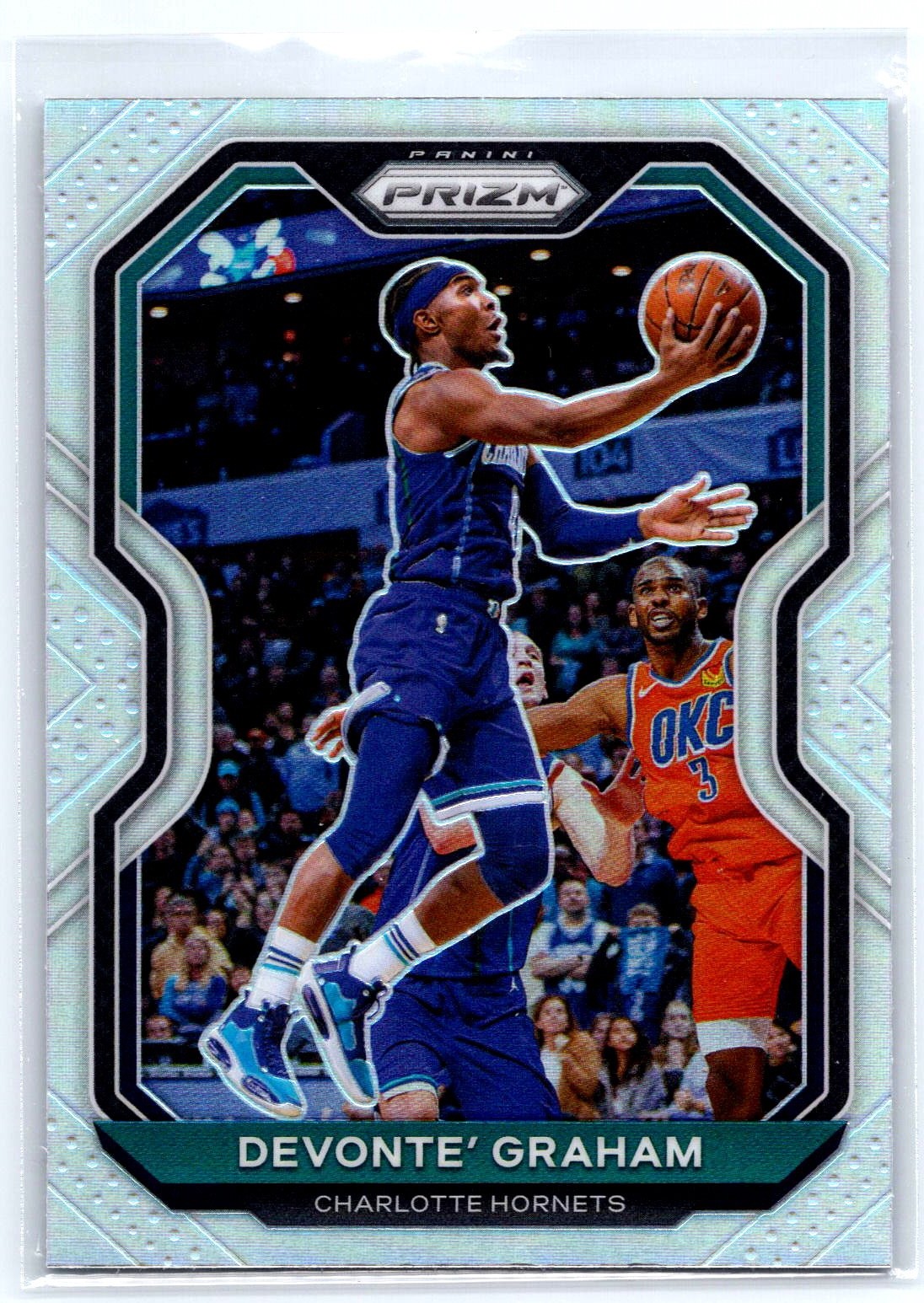2020-21 Panini Prizm #73 Devonte' Graham Silver Prizms