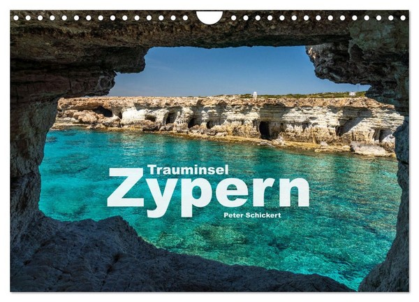 Trauminsel Zypern (Wandkalender 2027 Din A4 Quer), Calvendo Monatskalender-image