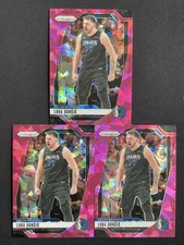Luka Doncic 2024-25 Panini Prizm Pink Ice Base #89 Lot 3 -B