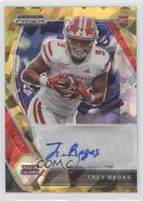 2021 Panini Prizm Draft Picks Gold Ice Trey Ragas #DPA-TRE Auto 0a6