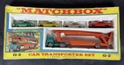 Vintage Matchbox Lesney G-2 Car Transport Set Car w/ Original Box