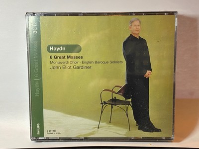 MINT SEALED Haydn: 6 Great Masses (2003, Philips 475 101-2) John Eliot Gardiner