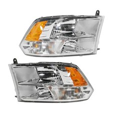 For Ram 1500 Classic 2019-2022 Headlight Driver And Passenger Side | Pair w/Bulb
