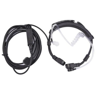 Throat Microphone Air Tube Headset For Baofeng UV-9R Plus BF-9700 BF-A58 UV-82WP