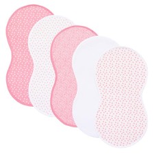 Pack of 5,Baby Burp Cloths,Soft and Absorbent,Unisex,Easy to Use