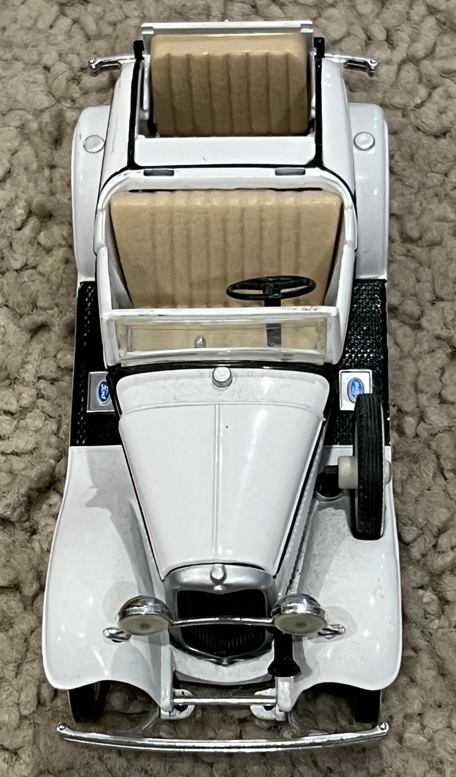 See's Candies DeliveryTruck + Ford Roadster Car Die Cast Metal by ERTL 1987