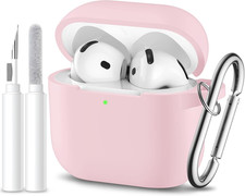 For Airpods 4Th Generation Case Cover 2024 ,Soft Silicone Full Protective Case f