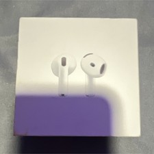 Apple AirPods 4 Wireless Bluetooth In-Ear Earbuds w/ Charging Case  Box White