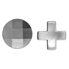 Smooth & Accurate Control Button Adjustable Round Cross Button ABS for Gaming