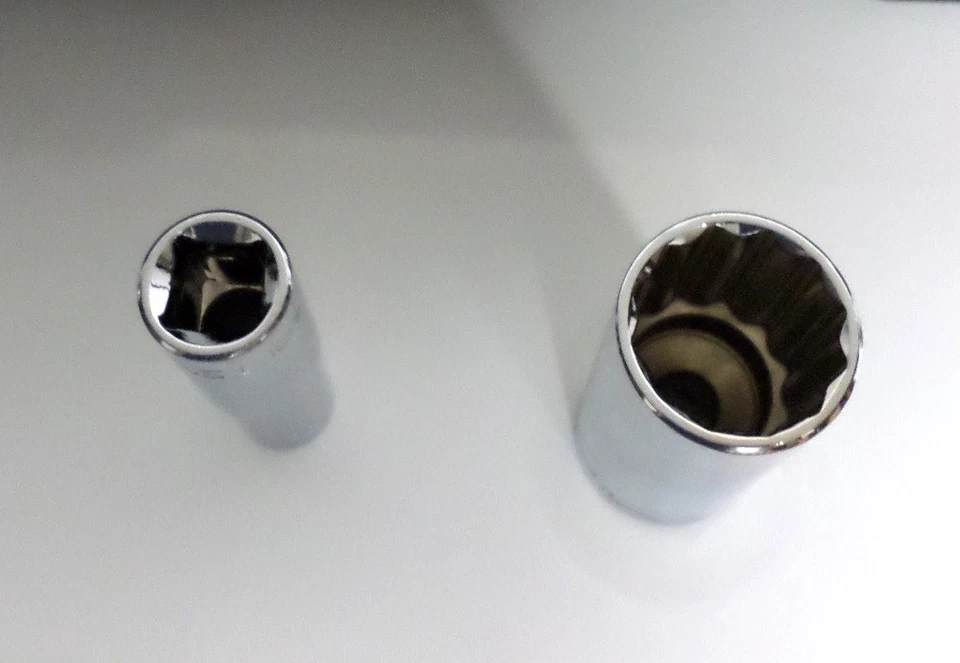 NEW Craftsman 9pc 1/2" Deep SAE 12pt Socket Set: 1/2"-1", 9/16 5/8 3/4 7/8 15/16 - Image 2 of 2