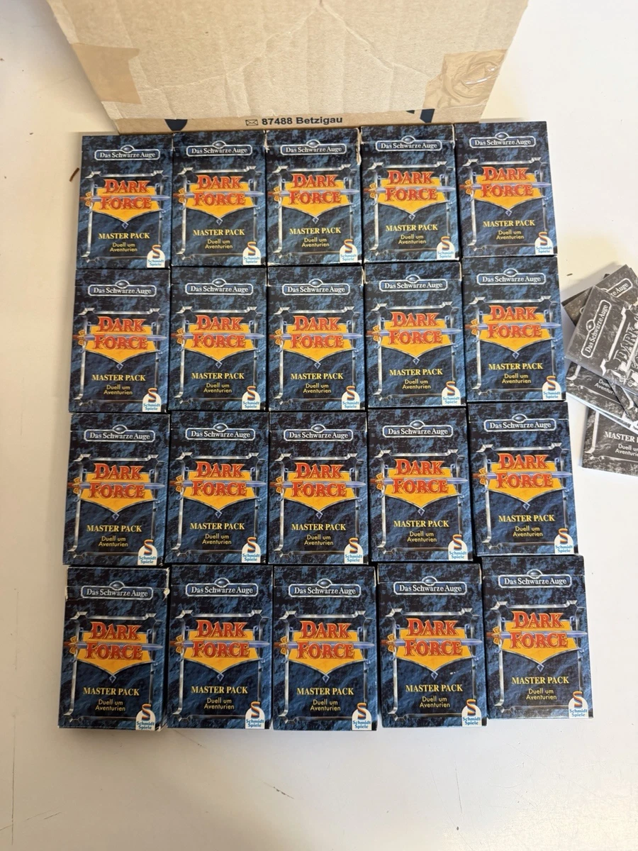 Konvolut Das Schwarze Auge - Dark Force (1994) Master Pack - Duell um Aventurien