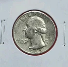 1964-D 25c Washington Quarter Dollar 90% Silver Coin