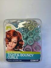 Conair brush rollers women's hair care curlers 36 piece hair styling, Brand New