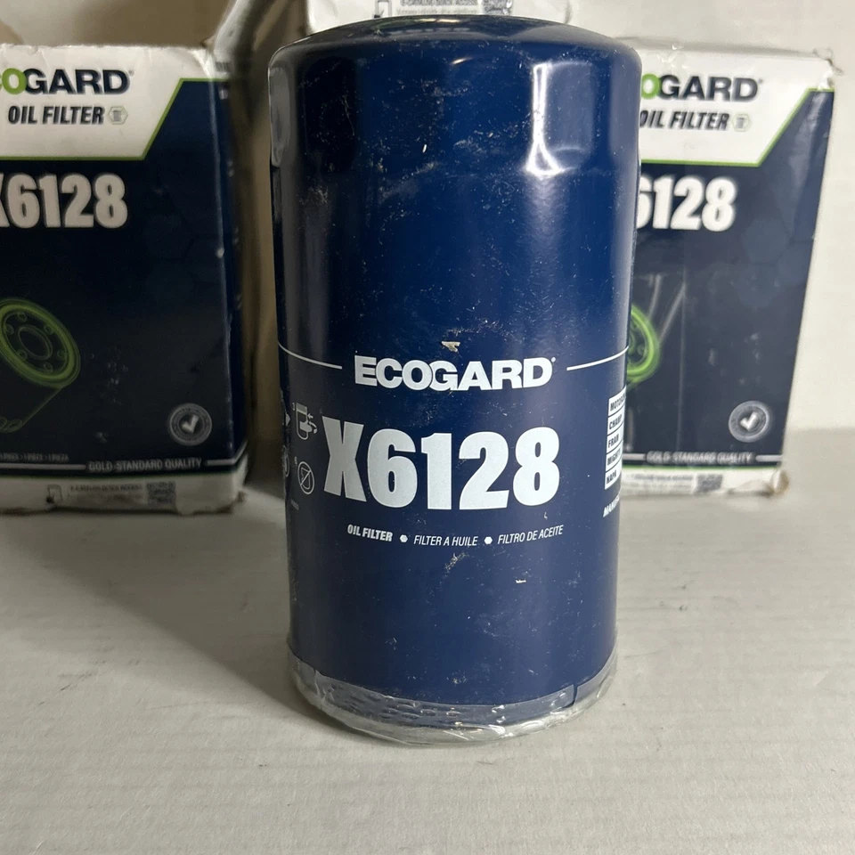 Filtro de aceite de motor de repuesto .4 Ecogard X6128 para Ford Super Duty 6,7 L diésel B Foto 2 de 4