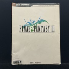 Nintendo FINAL FANTASY III Official Guide (Strategy Guide) Acceptable Condition