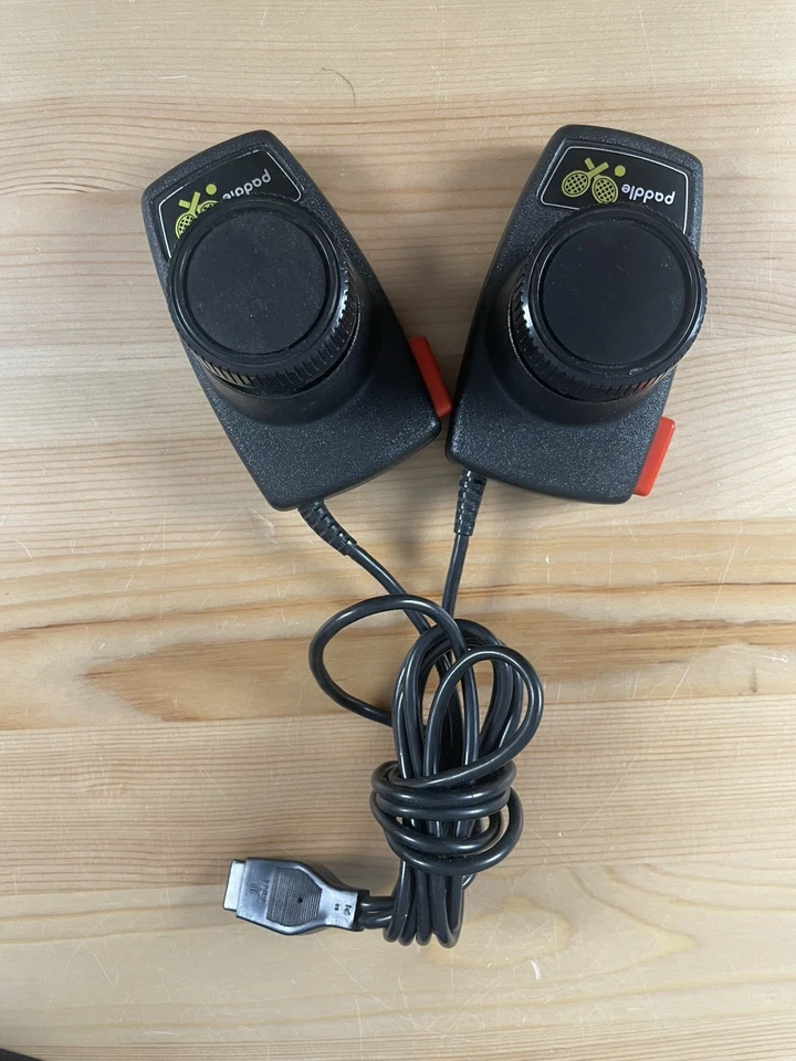 Atari Games + Game Controller Joysticks Paddles UNTESTED - Image 3 of 4