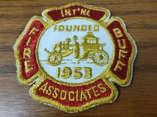 INTERNATIONAL FIRE BUFF ASSOCIATES 3 Inch Pat...