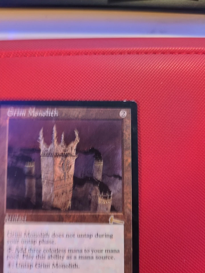 Grim Monolith Urza's Legacy MtG Magic LP/MP - Image 4 of 4