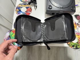 Sega Dreamcast Black Sports Console with Controllers And Games