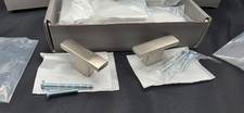 Amerdeco Brushed Nickel Cabinet Pulls - 130 Count / 13 Boxes