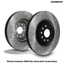 DISCHI FRENO ANTERIORI AGGANCIATI 340MM PER VW GOLF MK7 1.4 GTE 2.0 TDI GTD GTI 2013+