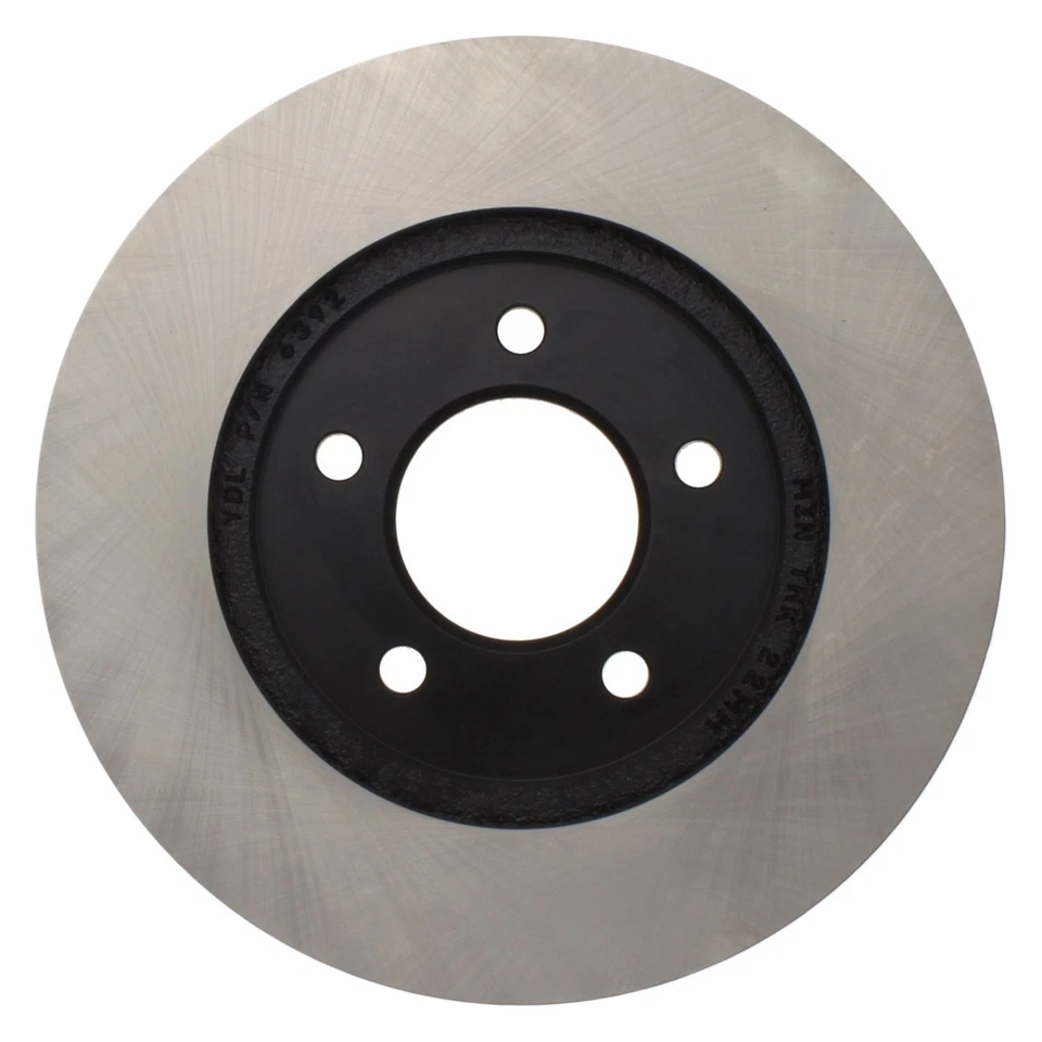 For Dodge Grand Caravan 91-01 Centric Premium Plain Vented Front Brake Rotor - Imagem 4 de 4