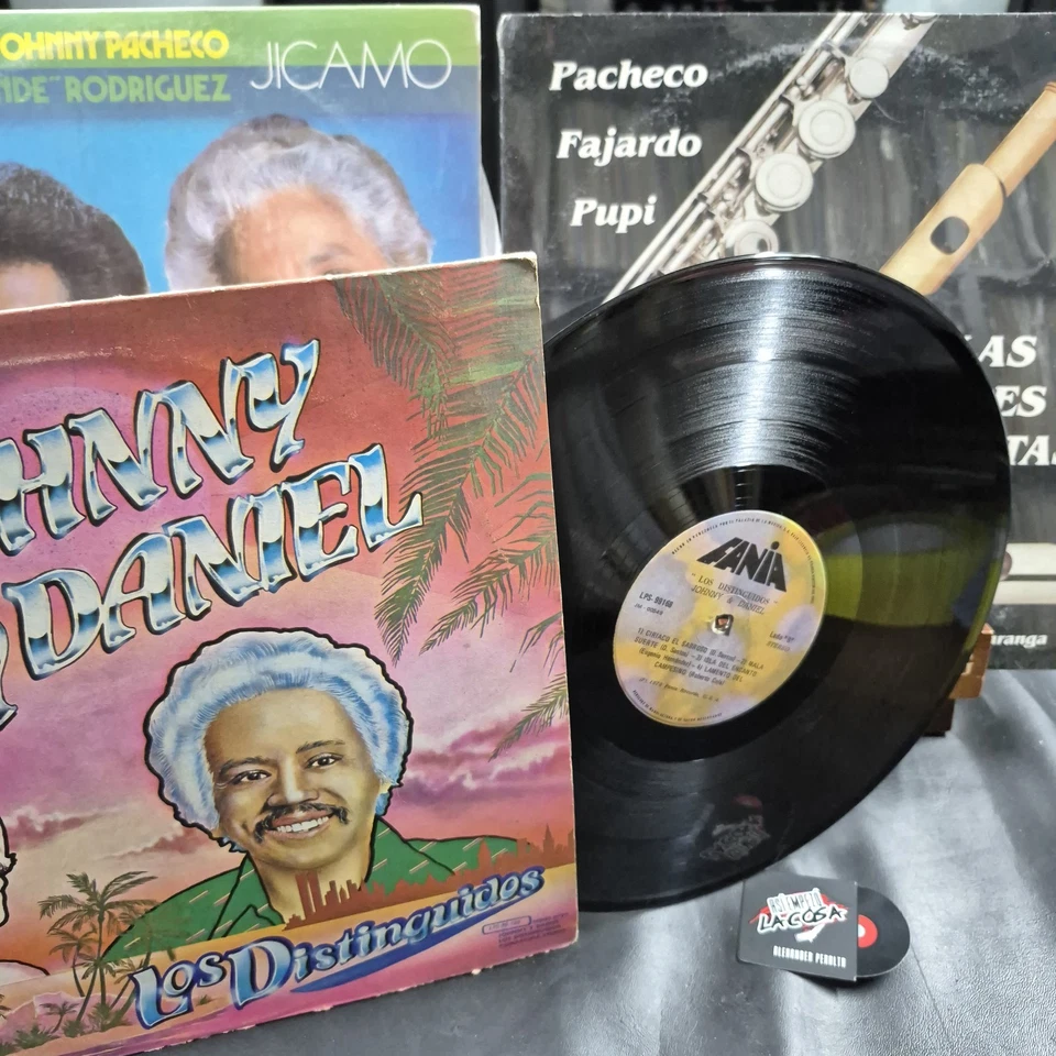 Johnny Pacheco & Daniel Santos - Los Distinguidos- Latin, Salsa, Venezuela, 1979 - Image 3 of 4