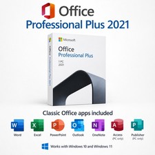 MS Office Pro Plus 2021 | Retail | For Windows PC USB