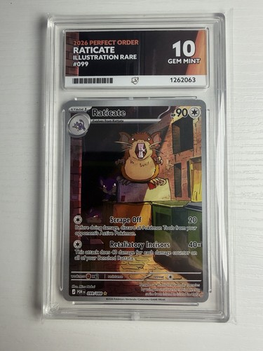 Raticate graded ACE 10 for sale on eBay