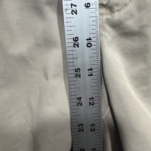 Vintage Polo Ralph Lauren Herren Chino Shorts hellbeige Twill Plissee 5" Größe 35 - Bild 6 von 12