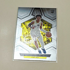 Panini Mosaic Keyonte George Utah Jazz Rookie RC #222 Basketball Card. rookie card picture