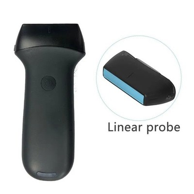Wireless Ultrasound, Swappable Linear/Convex Probes, Palm Color Doppler Scanner